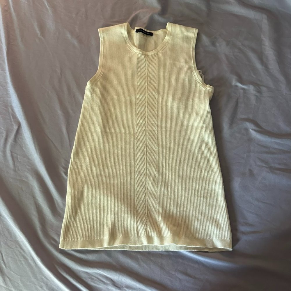 Tommy Hilfiger Cream Knit Tank
